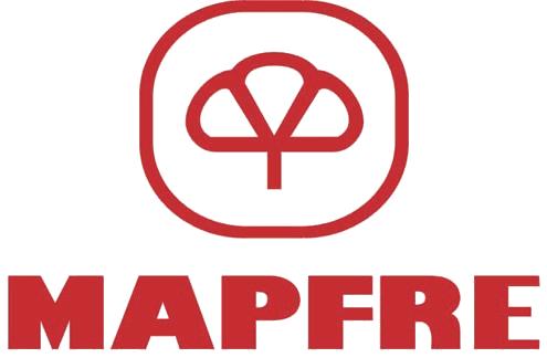 Logo de Mapfre, ilustrando el servicio de limpieza de Las Nieves con Mapfre