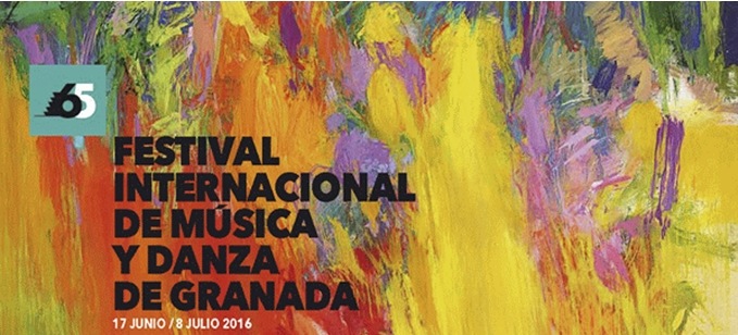 Póster del 65 Festival de Música y Danza de Granada, que será patrocinado por Las Nieves