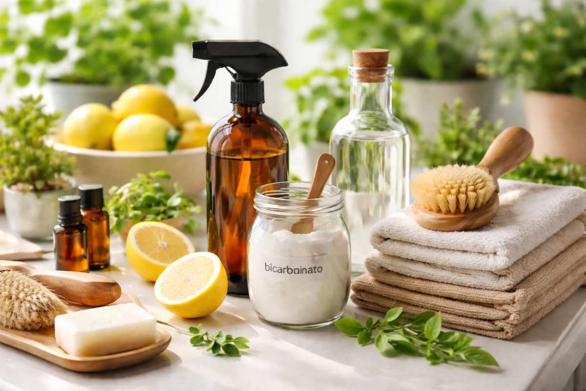 Productos de limpieza ecológicos beneficios y aplicaciones